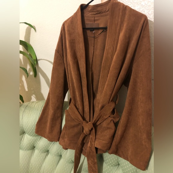 Blank NYC Jackets & Blazers - ❌SOLD‼️❌Blank NYC Suede Belted coat